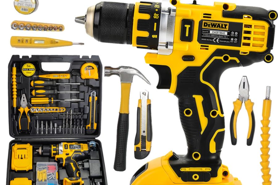 Akülü Testereli Matkap Seti